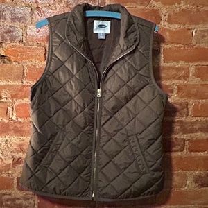 Mocha Old Navy Vest